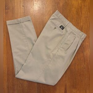 Eddie Bauer Men's Light Gray Chinos